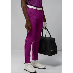 NWT J.Lindeberg STUART STRIPE PANT, Purple, gloxinia, Sz 30x32‎ SOLD OUT!